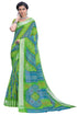 Vasthrlay Bandhani Chiffon Blue Ethnic Wear