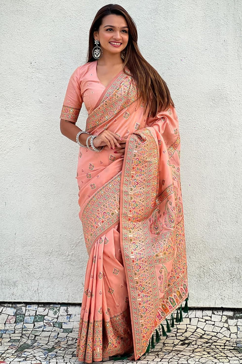 Vasthrlay Kanjivaram Unstitched Blouse Ethnic Wear