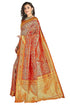 Vasthrlay Banarasi Gs Bandhani Red Ethnic Wear