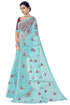Vasthrlay Embroidery Firozi Ethnic Wear