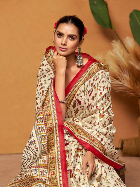 Vasthrlay Printed Saree