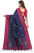 Vasthrlay Blue Saree