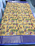 Vasthrlay Kalamkari Tussar Silk Saree Designer