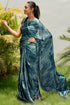 Vasthrlay Fashion Georgette Abstract Dusty Ethnic Wear
