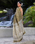Vasthrlay Bandhani Printed Unstitched Wine Saree