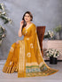 Vasthrlay Black Unstitched Saree