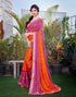 Vasthrlay Georgette Printed Jacquard Material Ethnic Wear