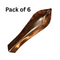 Pure Copper Ghee Havan Spoon Set of 6