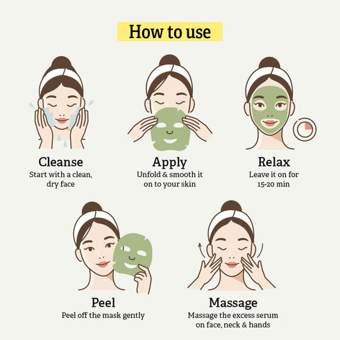 Nykaa Naturals Korean Sheet Mask (20g)