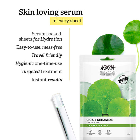 Nykaa Naturals Korean Sheet Mask (20g)