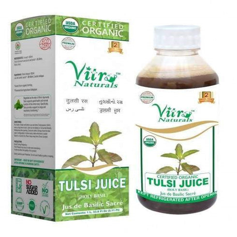 Vitro Naturals Certified Organic Tulsi Juice