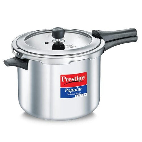 Prestige Popular Svachh Spillage Control SS Pressure Cooker 5.5 L