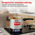 Prestige Popular Aluminium Staight Wall Outer Lid Pressure Cooker 5 L Combo