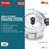 Prestige Svachh Aluminium Anti Bulge Gas And Induction Compatible Pressure Cooker 5 L Silver
