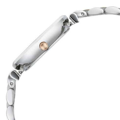 Titan Workmode Quartz Analog Silver Dial Metal Strap watch For Women