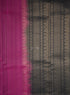 Prakruthi Ezhil Golden Dance & Violet Turning Handloom Soft Silk Saree