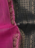 Prakruthi Ezhil Golden Dance & Violet Turning Handloom Soft Silk Saree