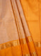 Prakruthi Vivaha Golden Sunset Kanchi Border Handloom Soft Silk Saree