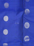 Prakruthi Mughizh Royal Blue & Tea Green Kanchi Border Handloom Soft Silk Saree