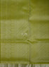Prakruthi Mughizh Grape & Tea Green Kanchi Border Handloom Soft Silk Saree
