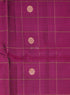 Prakruthi Mughizh Rich Mulberry & Blue Checks Bhutta Handloom Soft Silk Saree