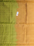 Prakruthi Vivaha Golden Sunset With Light Green Bridal Handloom Soft Silk Saree