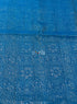 Prakruthi Ezhil Dreamy Blue Pure Silver Zari with Sleeve Work Handloom Soft Silk Saree