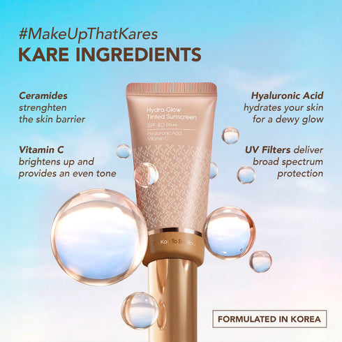 Kay Beauty Hydra Glow Tinted Sunscreen SPF 40 PA++