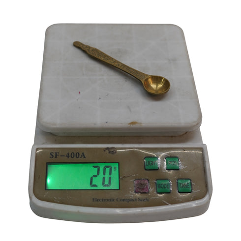 Brass Traditional Achmani Spoon Set of 4