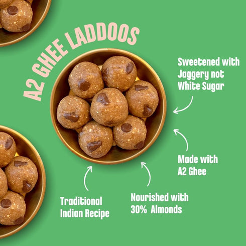 Early Foods Dry Fruit Choco Chip A2 Ghee Laddoo