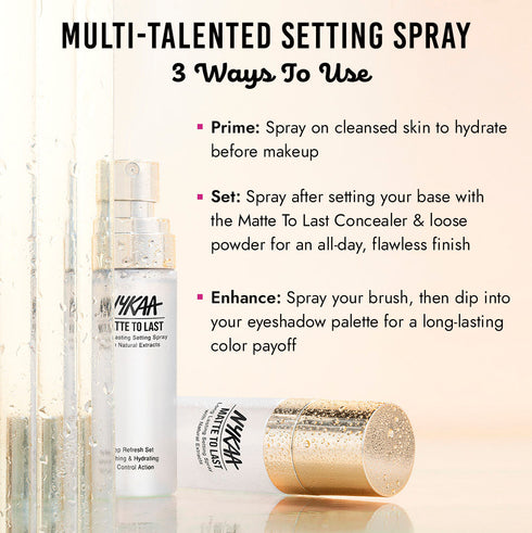 Nykaa Matte to Last Long Lasting Setting Spray