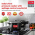 Prestige Svachh Hard Anodised Spillage Control Pressure Cooker 5 L Black
