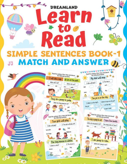 Learn to Read- A Pack of 5 Books