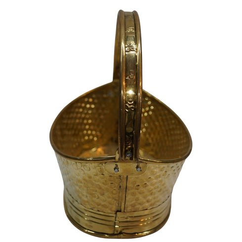Brass Boat Shape Basket
