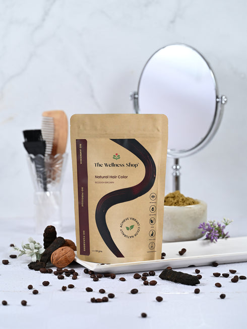 The wellness shop Natural Reddish Brown Hair Colour