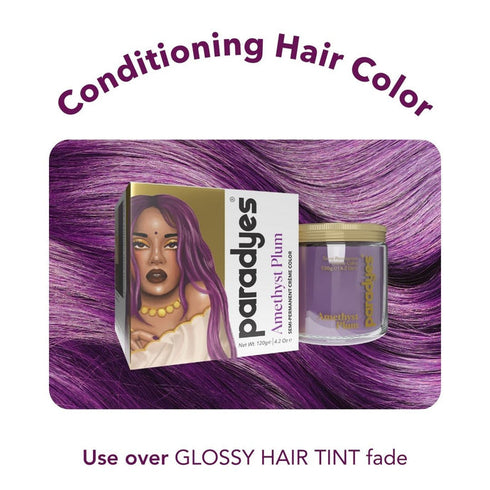 Paradyes Amethyst Plum Semi-Permanent Hair Color