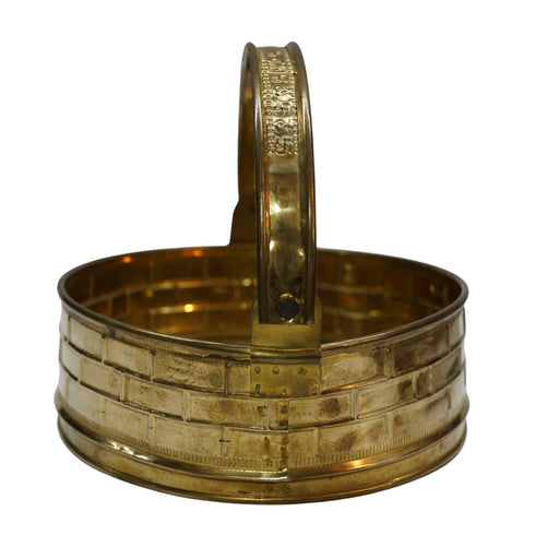 Brass Round Multipurpose Basket
