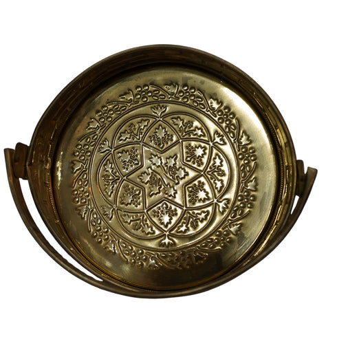Brass Round Multipurpose Basket