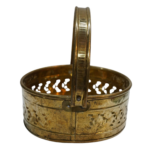 Brass Traditional Fruit Basket