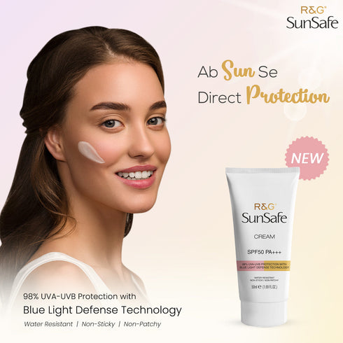 Vasuestore R&G SunSafe SPF 50 Sunscreen & D Tan Pack Combo
