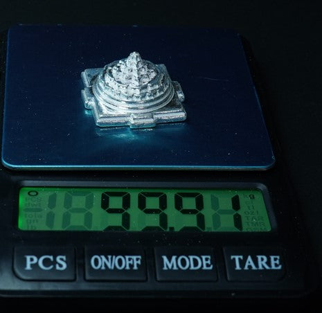 Pure Silver Shri Yantra 99.91g By Mahita Collections