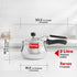 Prestige Nakshatra Plus Svachh Aluminium Spillage Control Handi 2 L