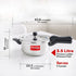 Prestige Svachh Aluminium Anti Bulge Gas And Induction Compatible Pan Pressure Cooker 3.5 L Silver