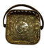 Brass Finish Flower Basket