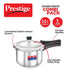 Prestige Popular Gas And Induction Compatible Pressure Cooker 3 L Platina