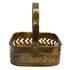 Brass Traditional Square Basket