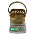 Brass Traditional Square Basket