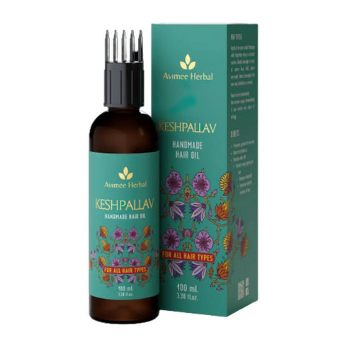 Avimee Herbal Keshpallav Hair Oil For Hair Growth With Amla