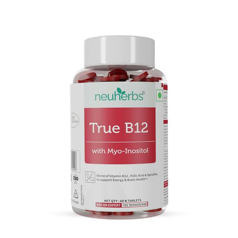 Neuherbs PlantBased True B12 Tablets