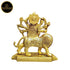 Tamas Brass Durga Mata with Lion Statue/Idol